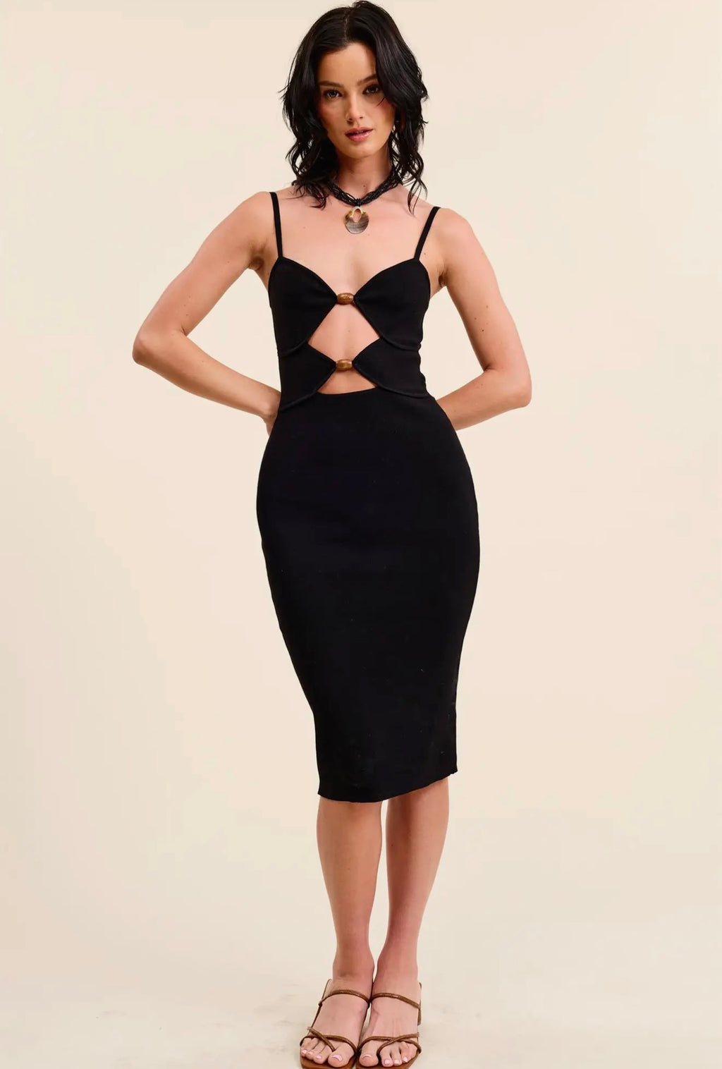 Clotilde Bodycon Midi Dress