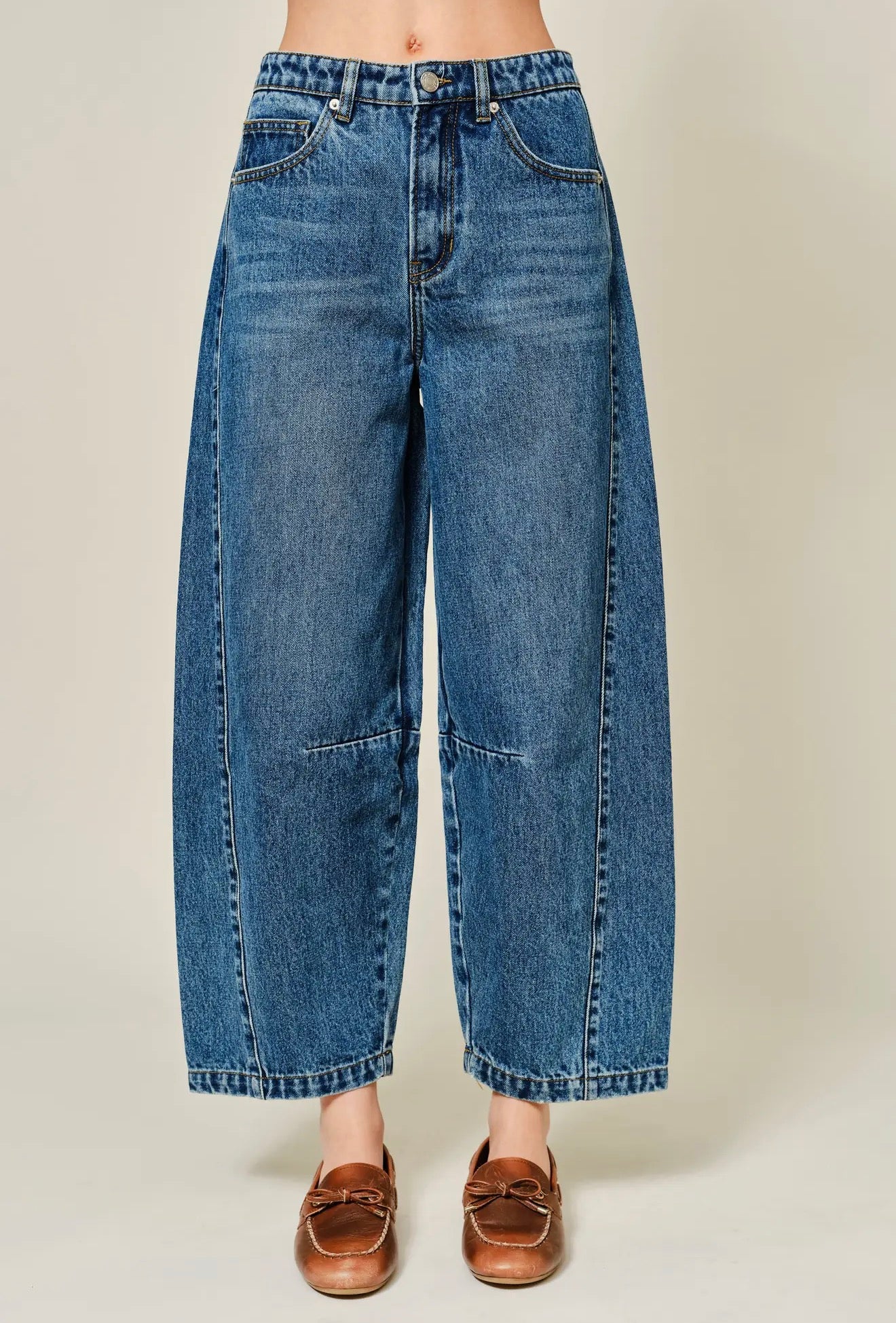 Aimee Barrel Jeans
