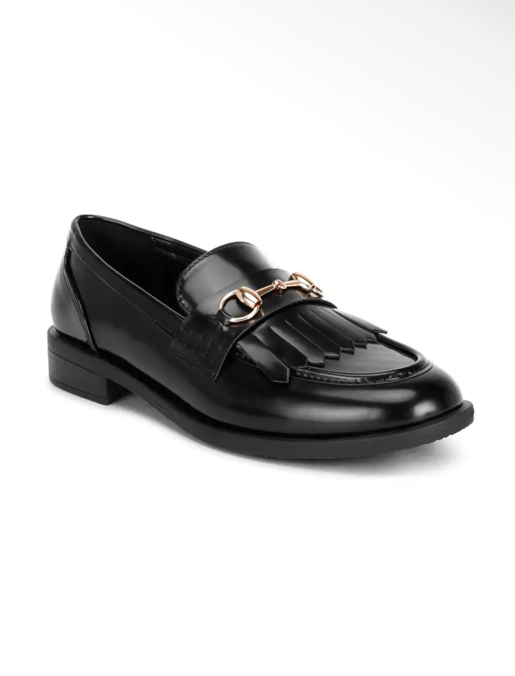 Marbin Fringed Penny Strap Loafers