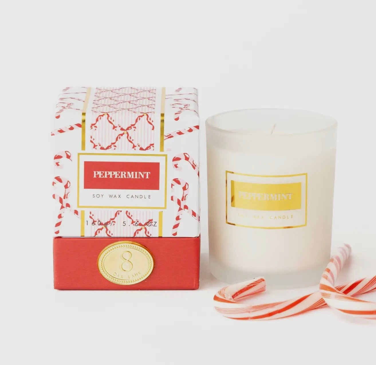 Peppermint Soy Wax Candle
