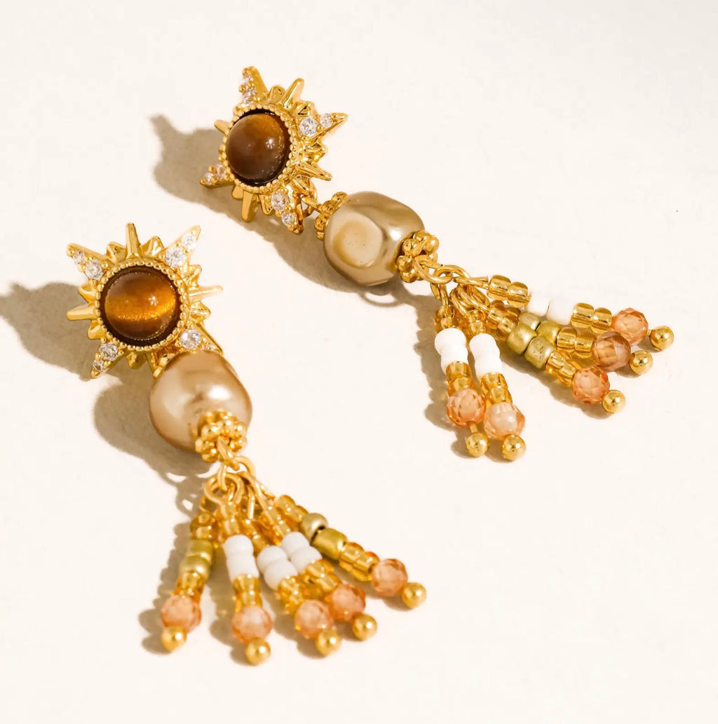 Lalique Vintage Pearl Drop Earrings