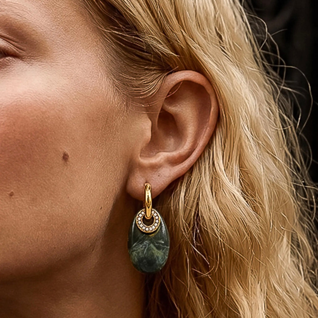 Canari Hoop Earrings
