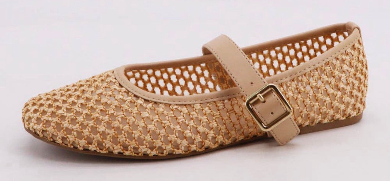 Serene Asymmetrical Wrap Flats