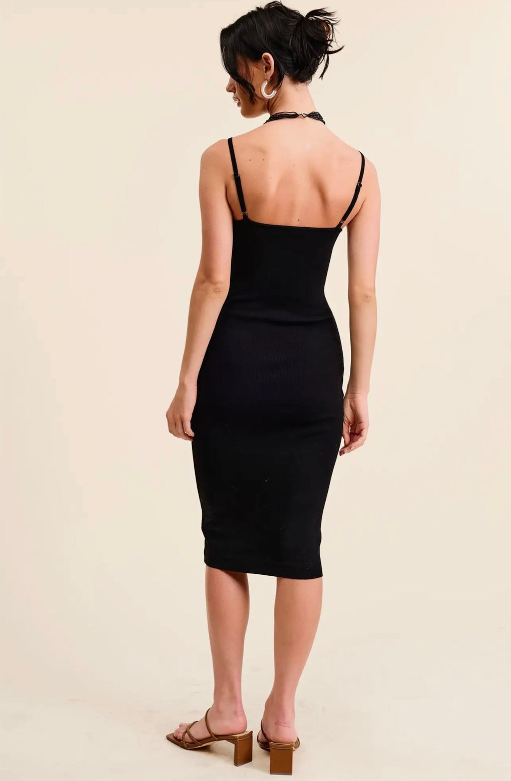 Clotilde Bodycon Midi Dress