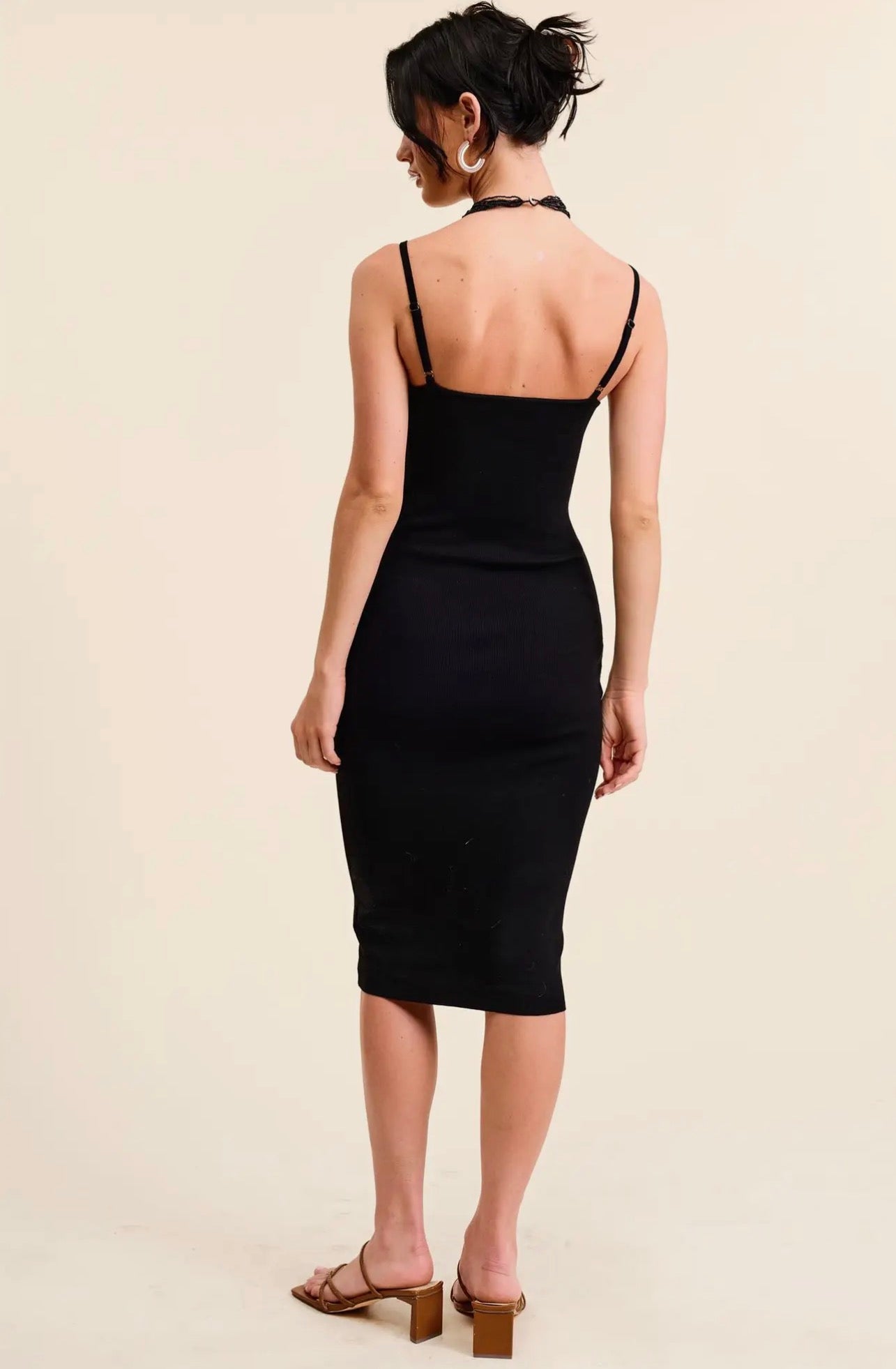 Clotilde Bodycon Midi Dress