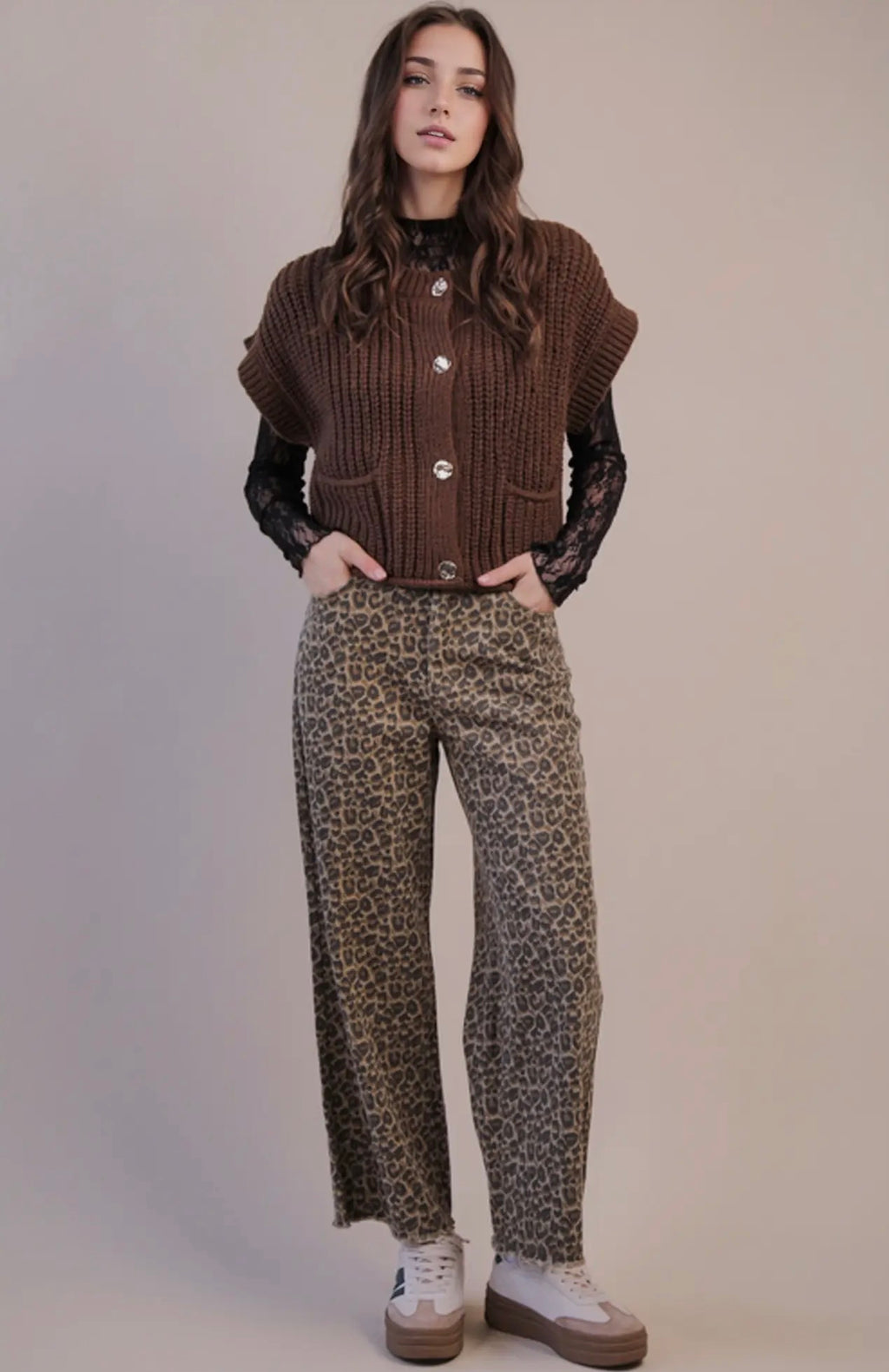 Rosana Oversized Knit Sweater Top